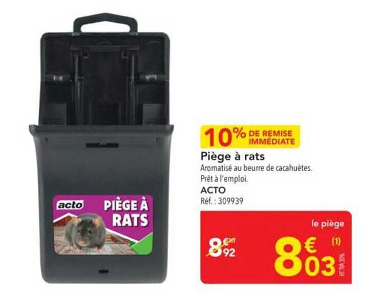 Piège à rats