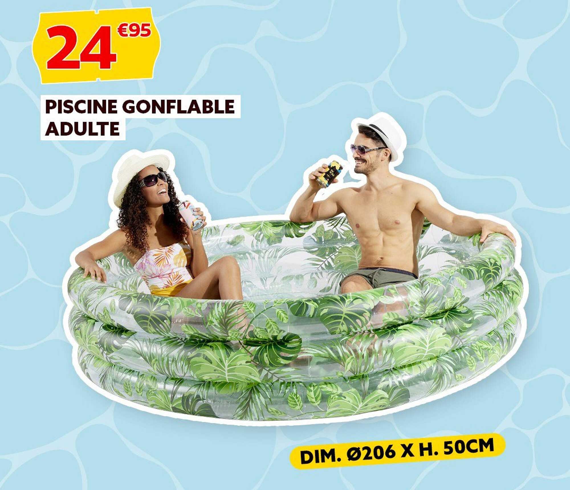 PISCINE GONFLABLE ADULTE