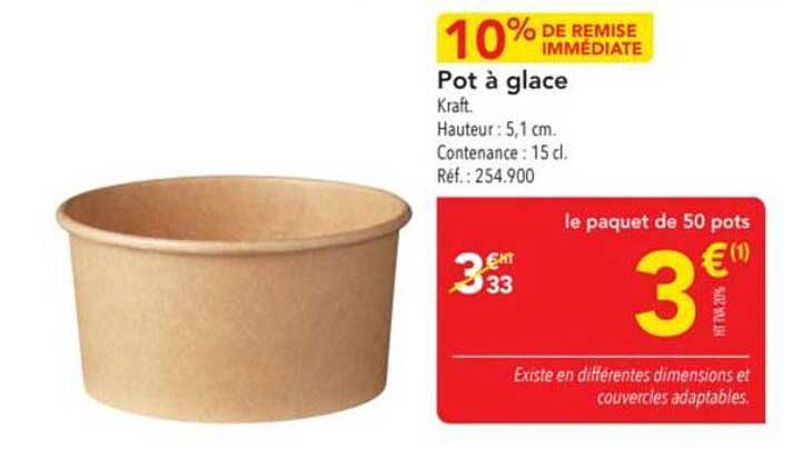 Pot à glace