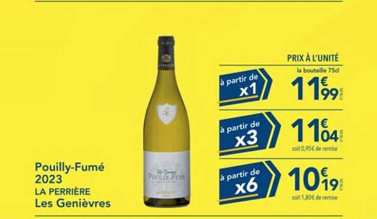Pouilly-Fumé 2023 LA PERRIÈRE Les Genièvres