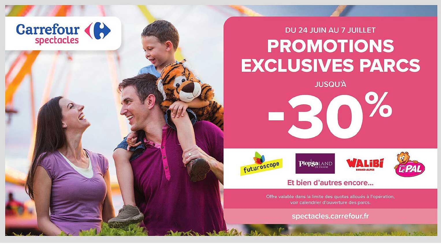 PROMOTIONS EXCLUSIVES PARCS