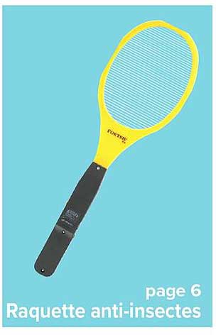 Raquette anti-insectes