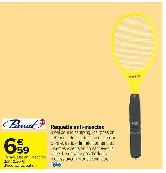 Raquette anti-insectes