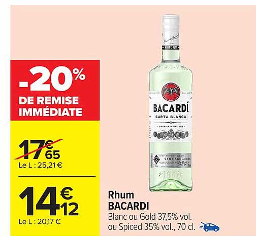 Rhum BACARDÍ