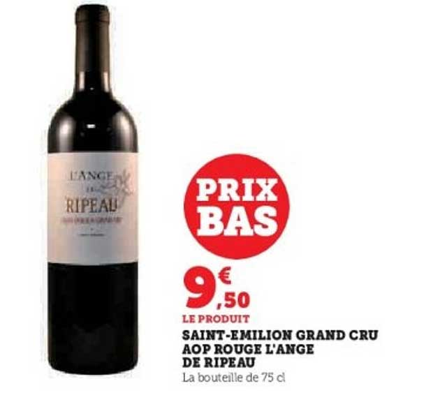 SAINT-EMILION GRAND CRU AOP ROUGE L'ANGE DE RIPEAU