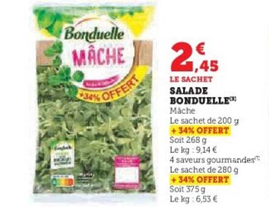 SALADE BONDUELLE