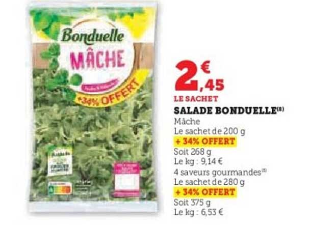 SALADE BONDUELLE