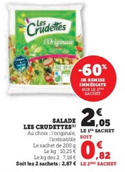 SALADE LES CRUDETTES