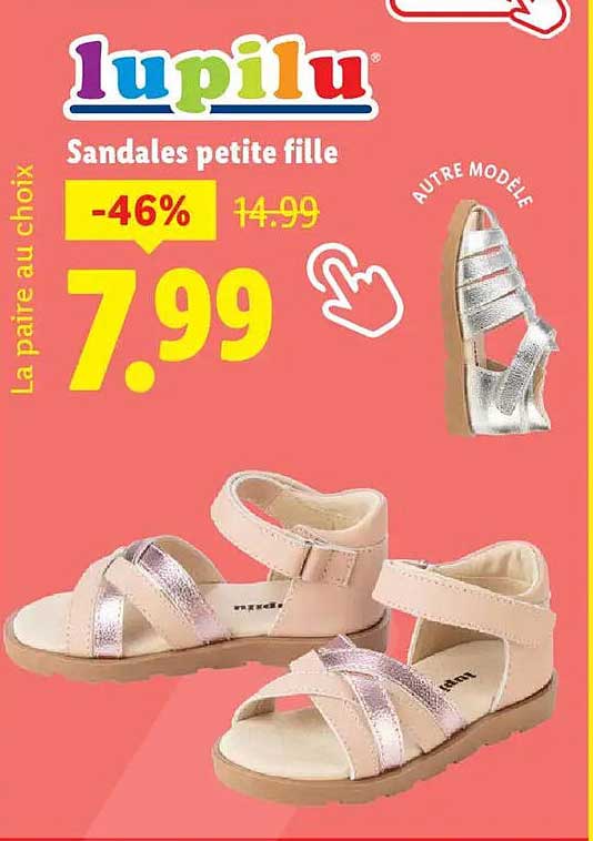 Sandales petite fille