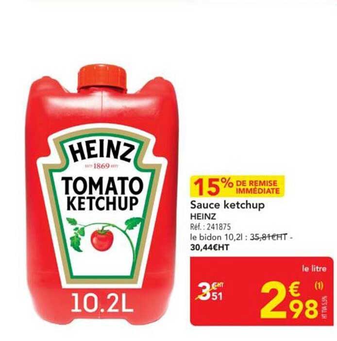 Sauce ketchup HEINZ