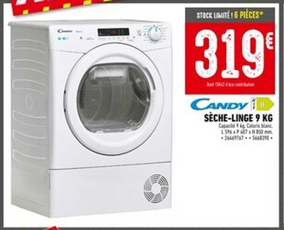 SÈCHE-LINGE 9 KG