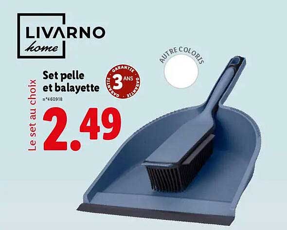 Set pelle et balayette