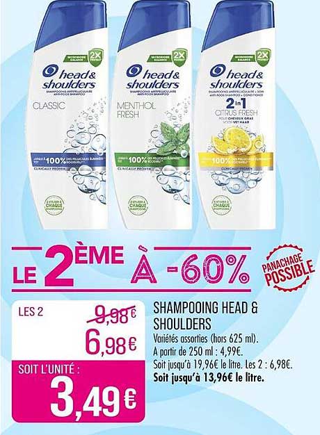 SHAMPOOING HEAD & SHOULDERS