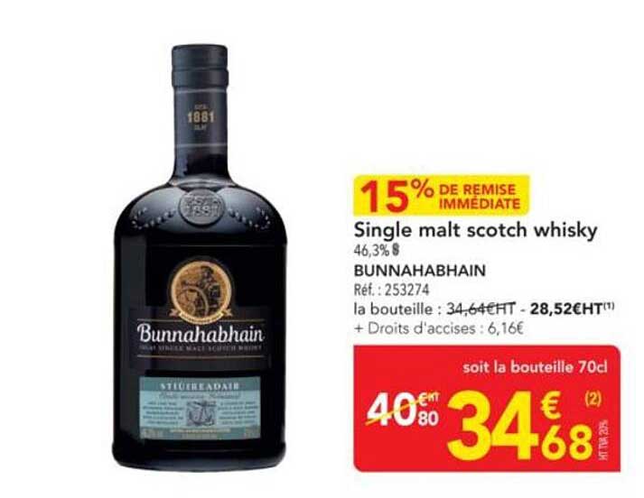Single malt scotch whisky