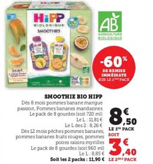 SMOOTHIE BIO HIPP