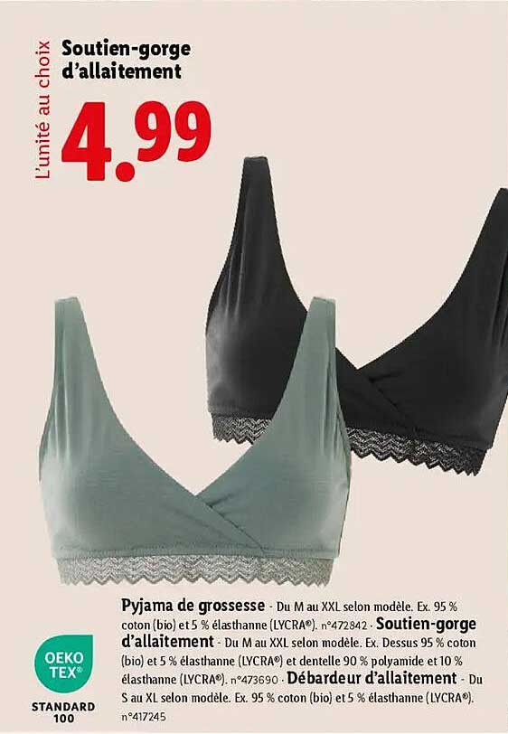 Soutien-gorge d’allaitement