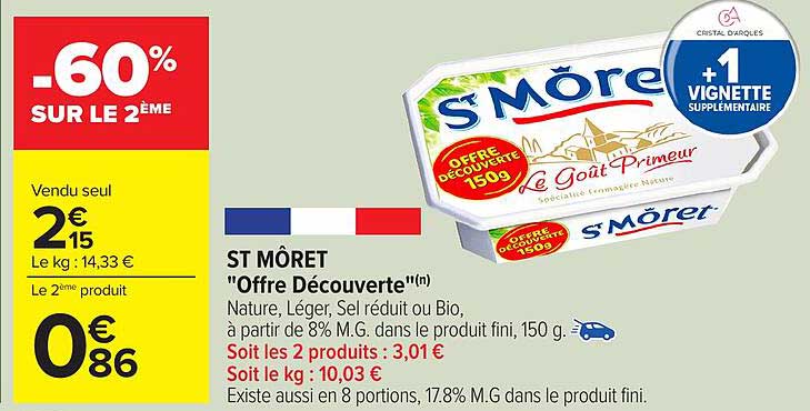 ST MÔRET "Offre Découverte"