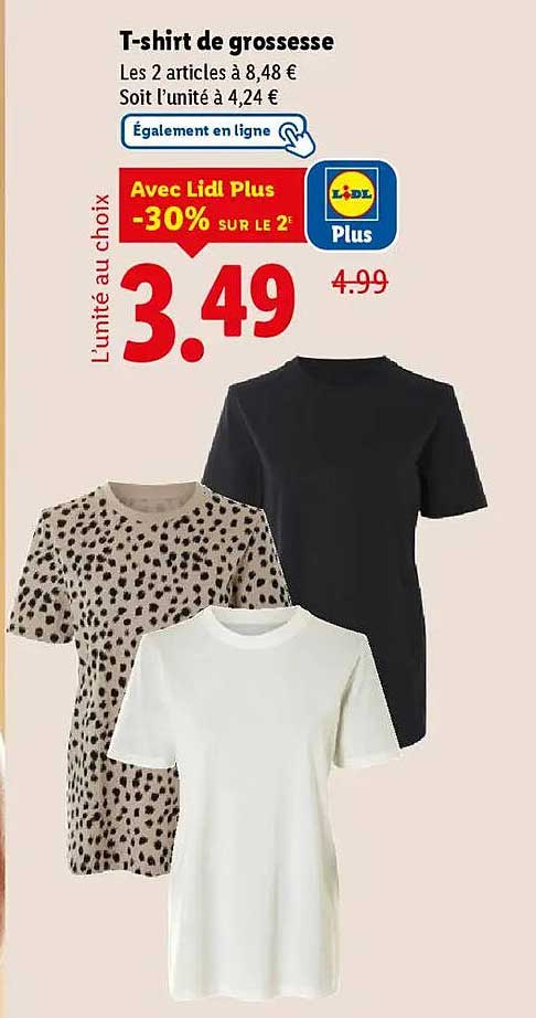 T-shirt de grossesse