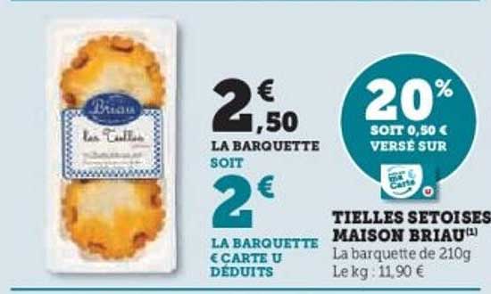 TIELLES SETOISES MAISON BRIAU