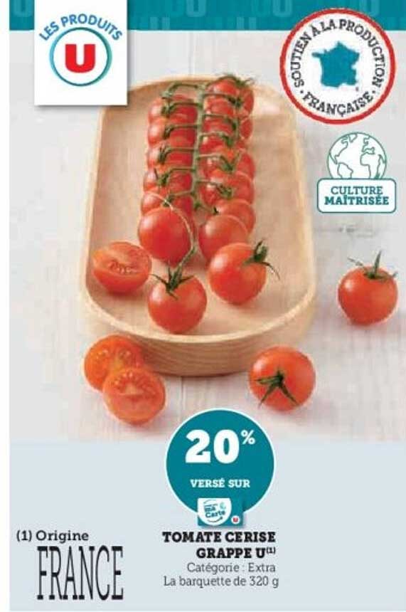 TOMATE CERISE GRAPPE U