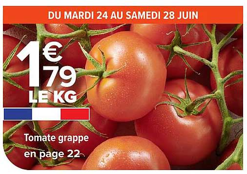 Tomate grappe