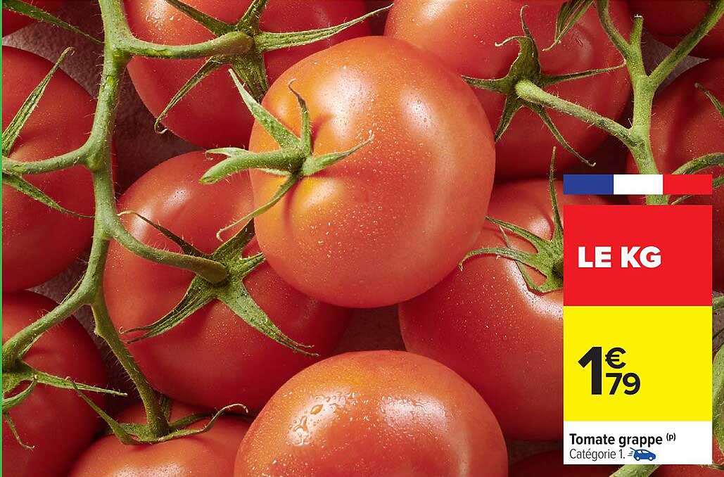 Tomate grappe - Catégorie 1