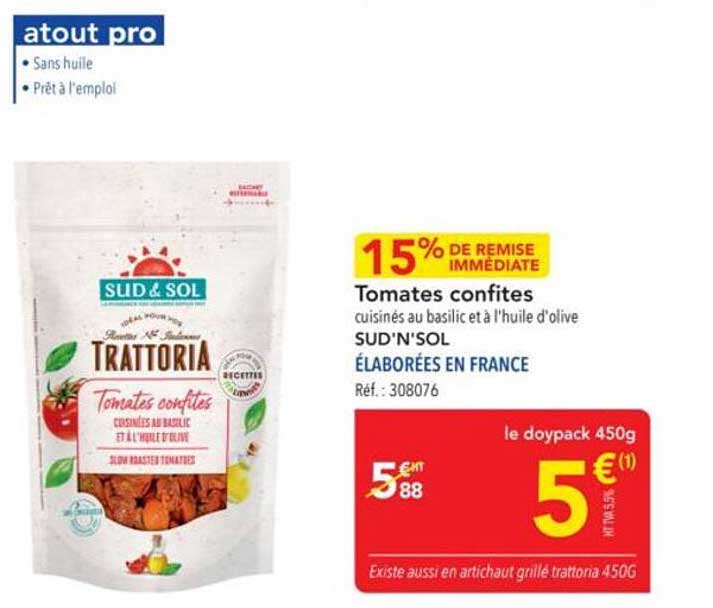 Tomates confites