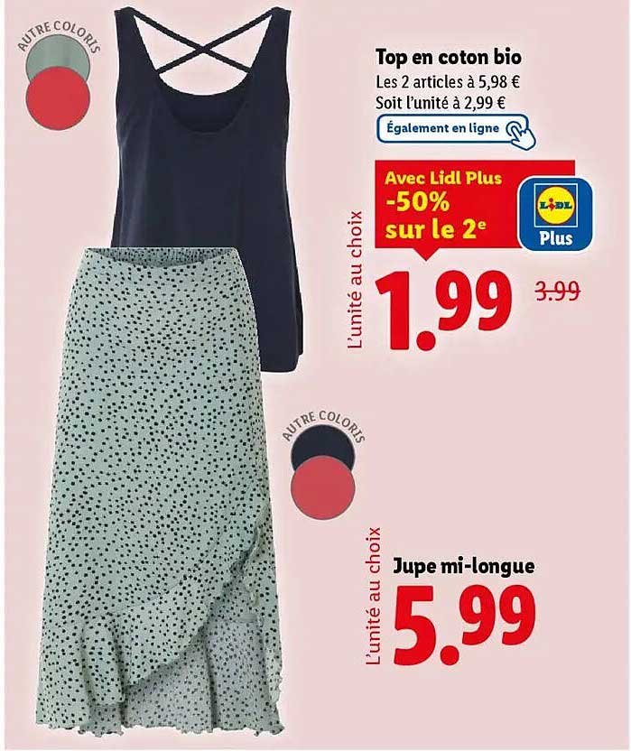 Top en coton bio