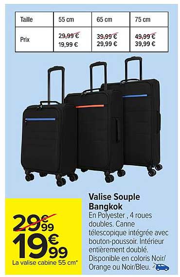 Valise Souple Bangkok