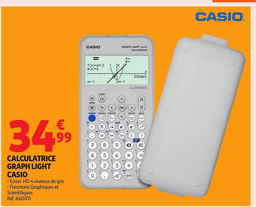 CALCULATRICE GRAPH LIGHT CASIO
