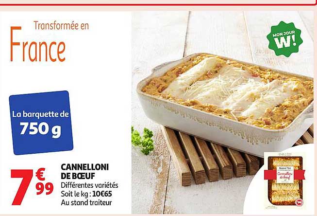 CANNELLONI DE BOEUF