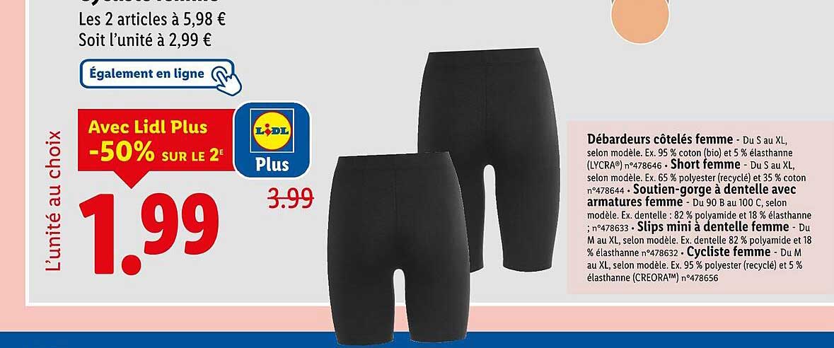 Débardeur côtelé femme - Du S au XL, selon modèle.