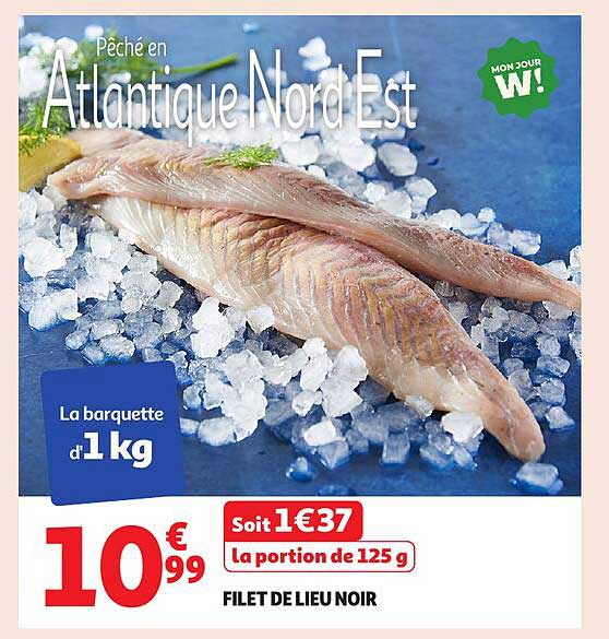 FILET DE LIEU NOIR