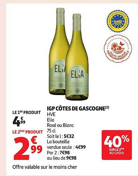 IGP CÔTES DE GASCOGNE