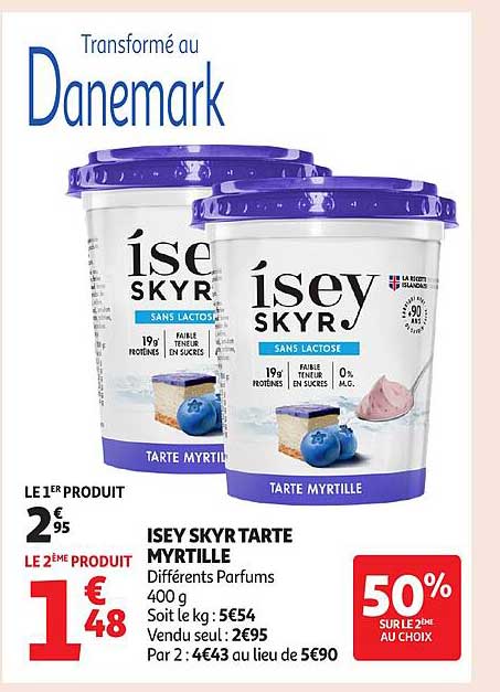 ISEY SKYR TARTE MYRTILLE