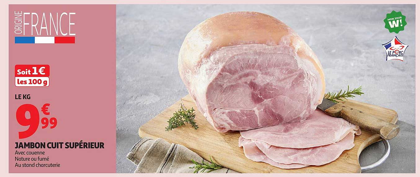 JAMBON CUIT SUPÉRIEUR