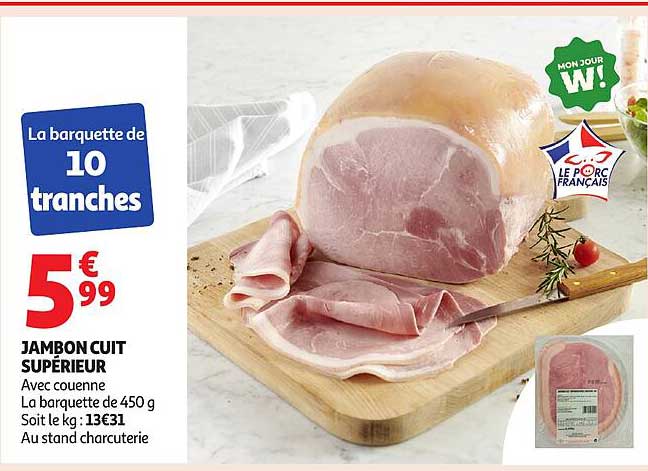 JAMBON CUIT SUPÉRIEUR