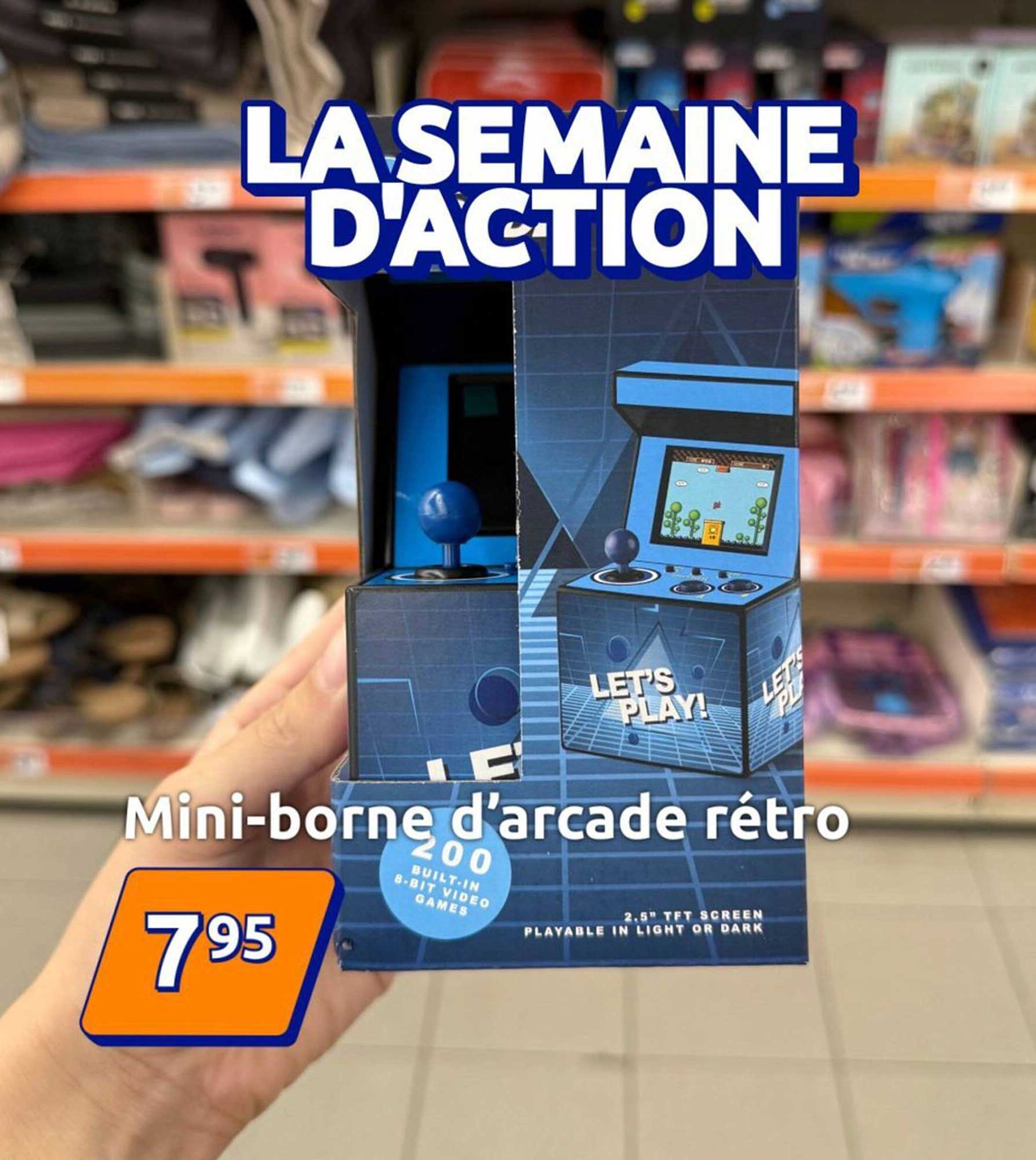Mini-borne d'arcade rétro