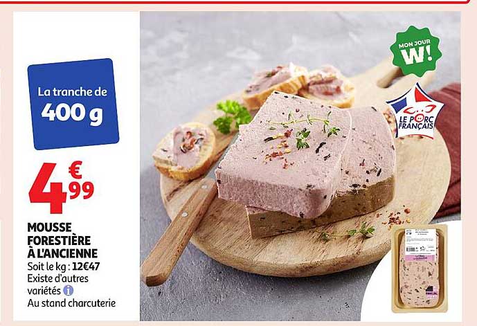 Mousse forestière à l'ancienne