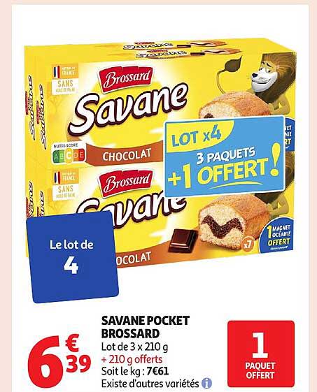 SAVANE POCKET BROSSARD
