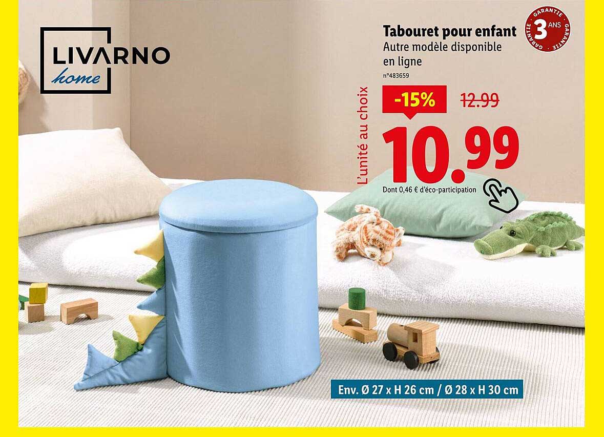 Tabouret pour enfant