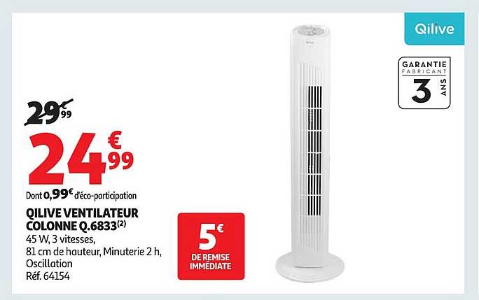 VENTILATEUR COLONNE Q.6833