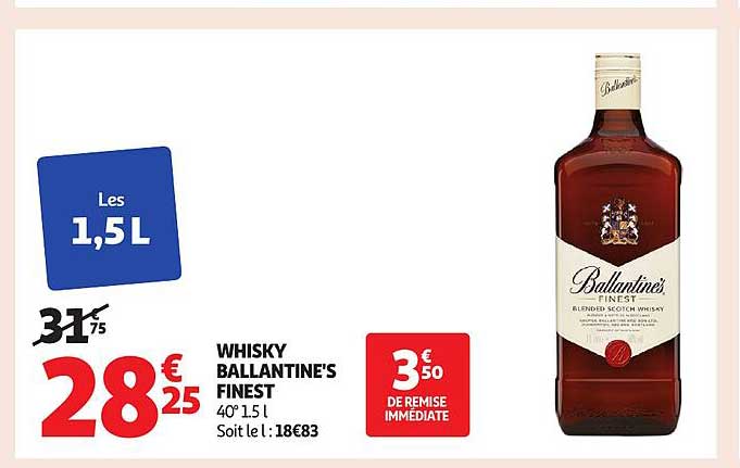 WHISKY BALLANTINE'S FINEST