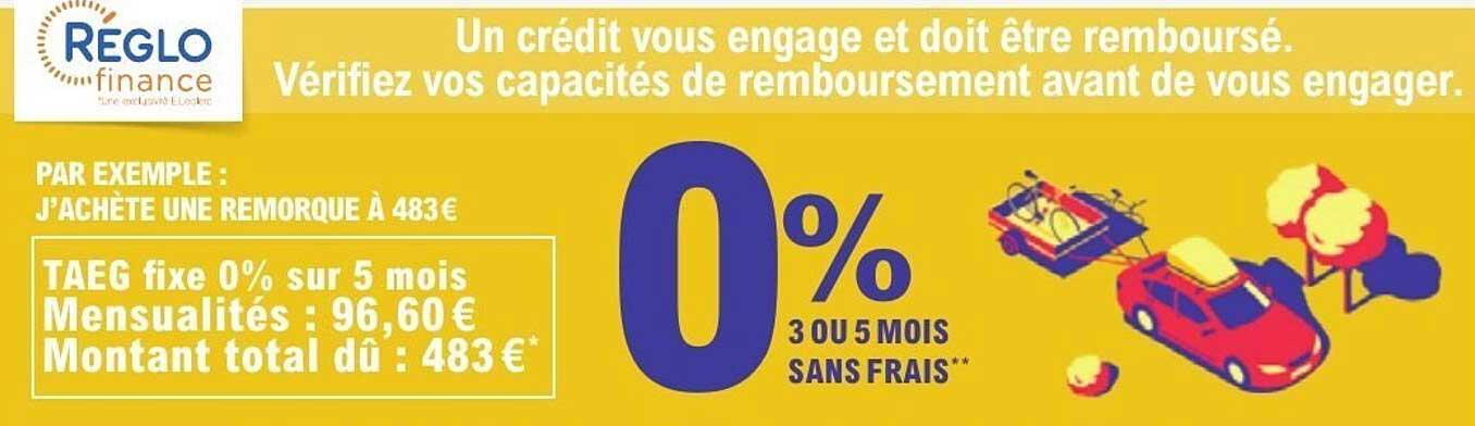 0% 3 OU 5 MOIS SANS FRAIS**