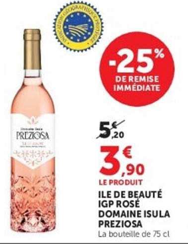 -25% de remise immédiate