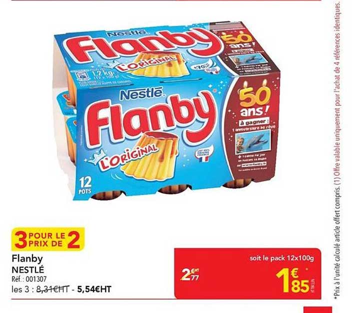 3 POUR LE 2 PRIX DE 2