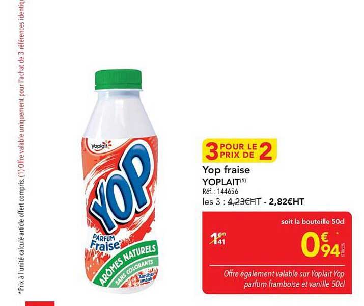 3 POUR LE PRIX DE 2