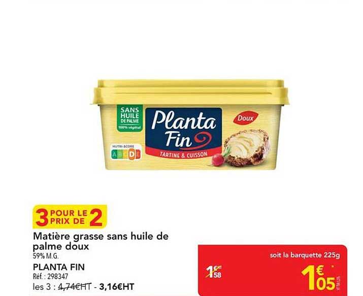 3 POUR LE PRIX DE 2