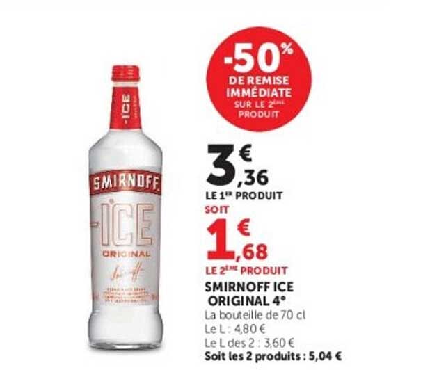 -50% DE REMISE IMMÉDIATE SUR LE 2ÈME PRODUIT