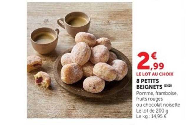 8 PETITS BEIGNETS